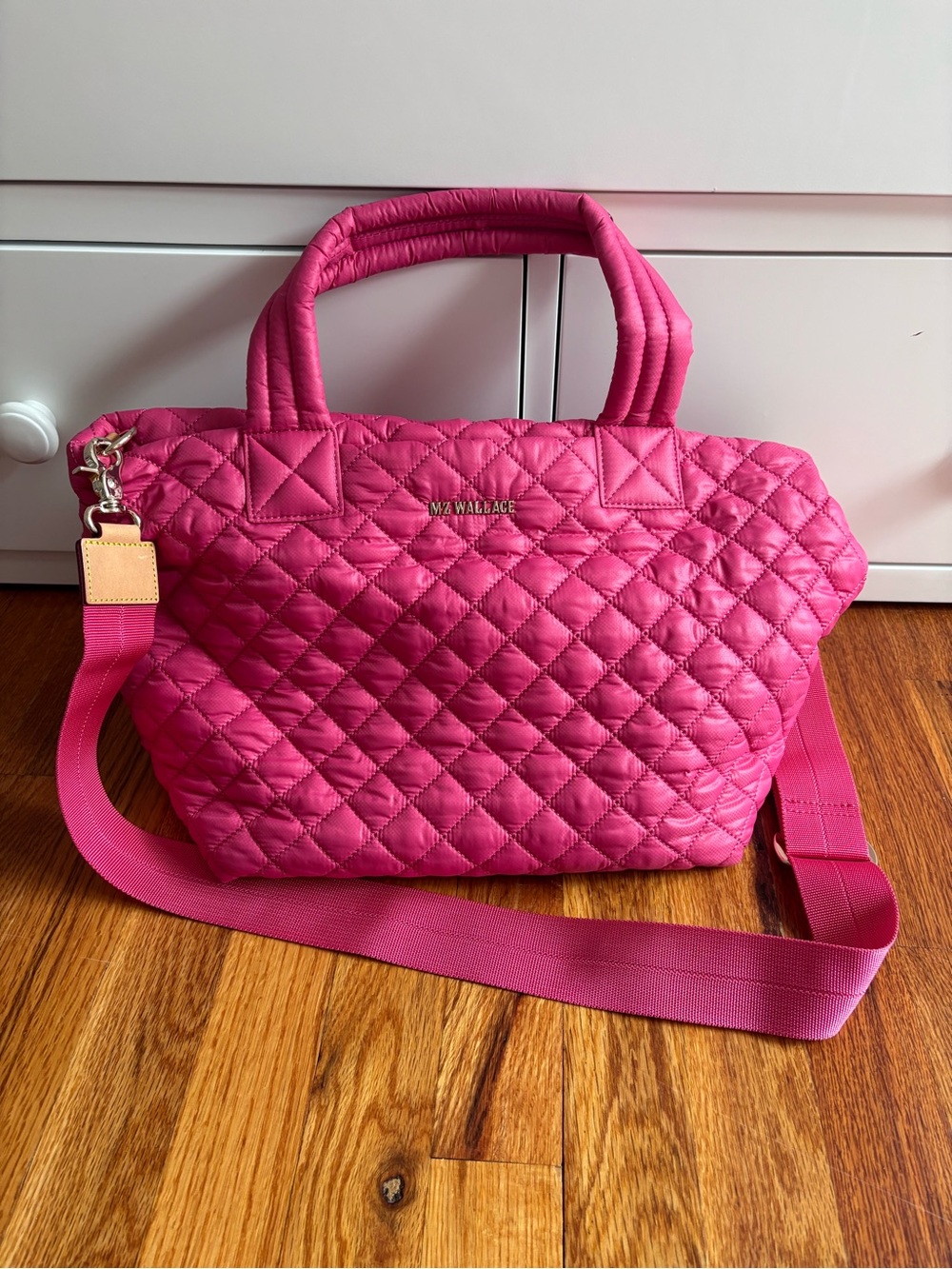 MZ Wallace small metro Tote in zinnia